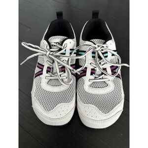 Xero Women s Prio Barefoot Minimalist Running Shoes White Purple Blue Size 6.5